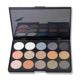 OEM private label 15 colors eyeshadow palette nude eyeshadow cruelty free