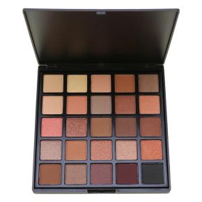 Cosmetics wholesale earth color 25 color eye shadow private label eye shadow palette