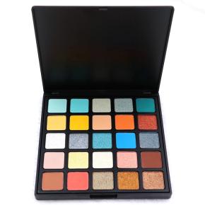 OEM factory private label 25 color eyeshadow palette vegan eyeshadow