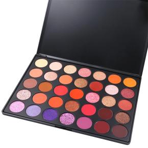 New color free match 35 color eyeshadow palette custom private label