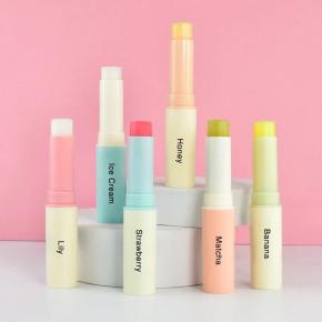 Custom Label Colored Fruity Flavor Vegan Private Label Lip Repair Balm