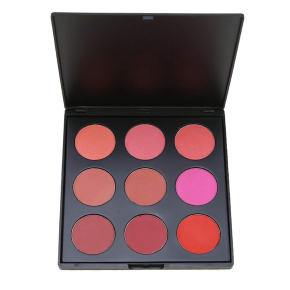 Wholesale Customized No Logo 9 Colors Makeup Blush Palette Waterproof Long Lasting