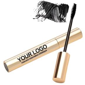 Factory wholesale low MOQ customized logo mascara waterproof long lasting curl thousand length makeup mascara