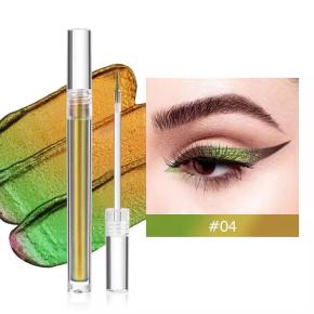 OEM Custom Logo Color Liquid Eyeliner Chameleon Multi Chrome High Pigment Chameleon Liquid Eyeliner